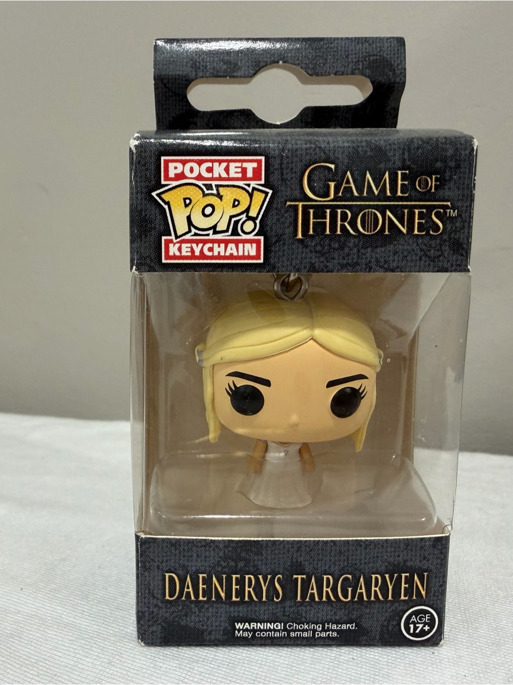 FUNKO POP GAME OF THRONES KEYCHAIN DAENERYS TARGARYEN